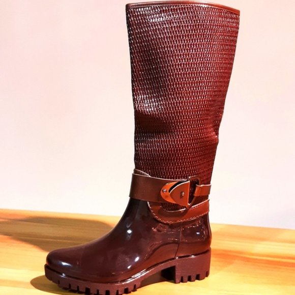Equestrian style Rain Boots - Picture 1 of 6